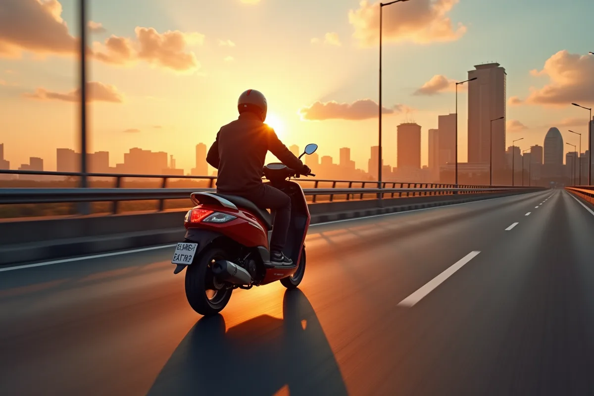 scooter distance