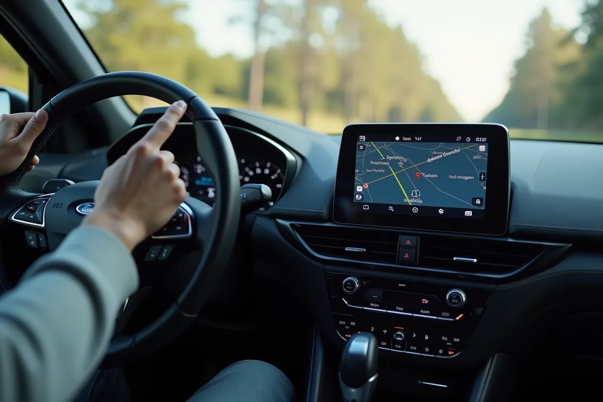 Navigation connectée Ford avec période d'essai gratuite et options d'abonnement
