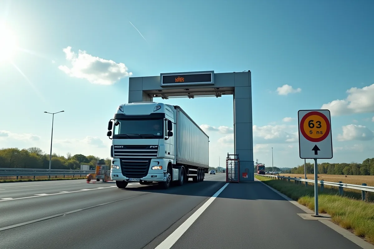Véhicule dépassant la limite de 3,5 tonnes en France