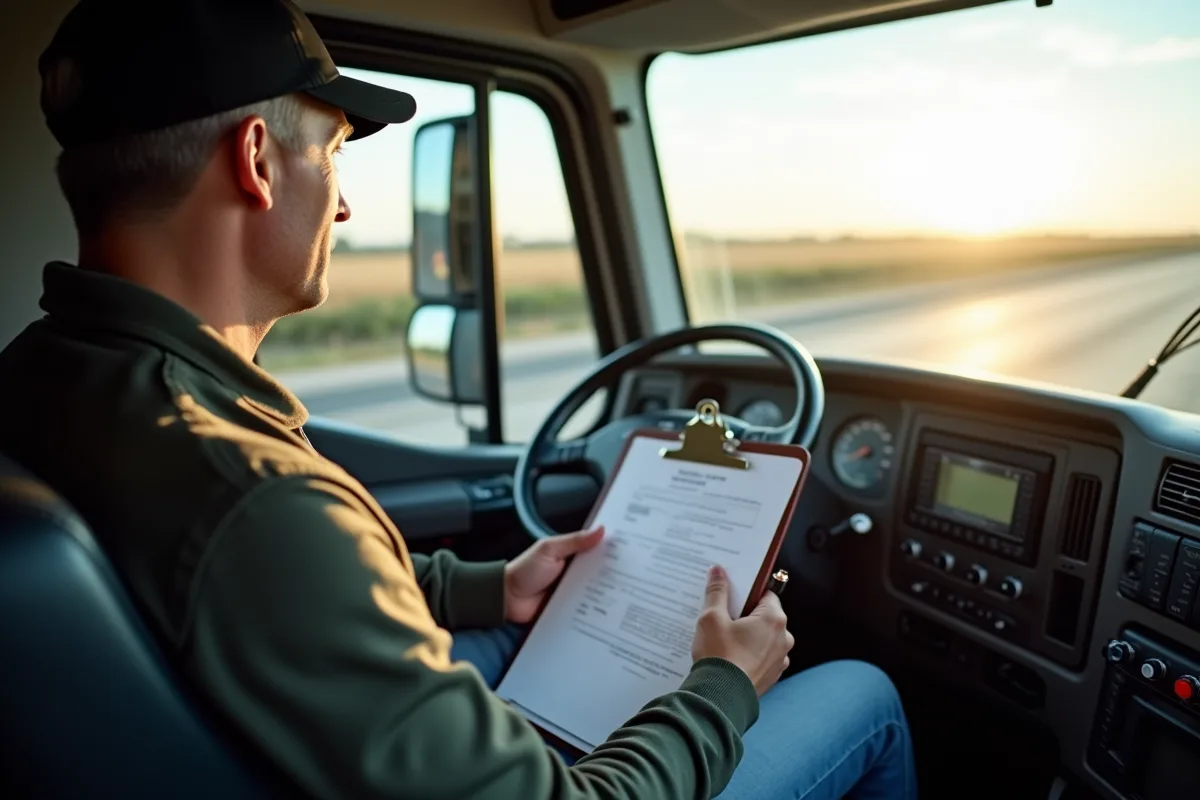 Documents nécessaires pour le contrôle routier des poids lourds